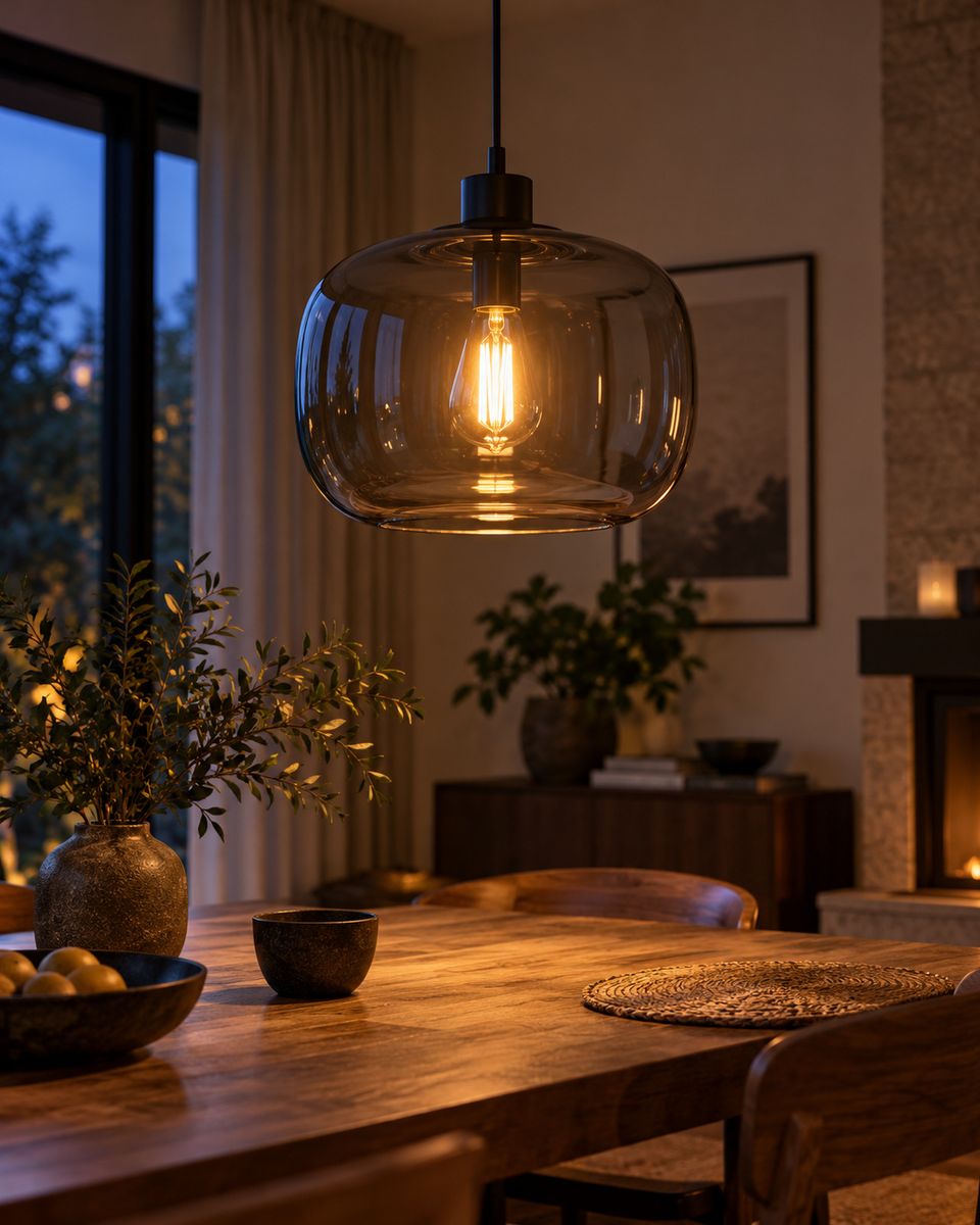 Lampa wisząca „Dym” Lampa wisząca „Dym”